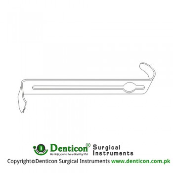 Henley Central Blade Stainless Steel, Blade Size 25 x 17 mm